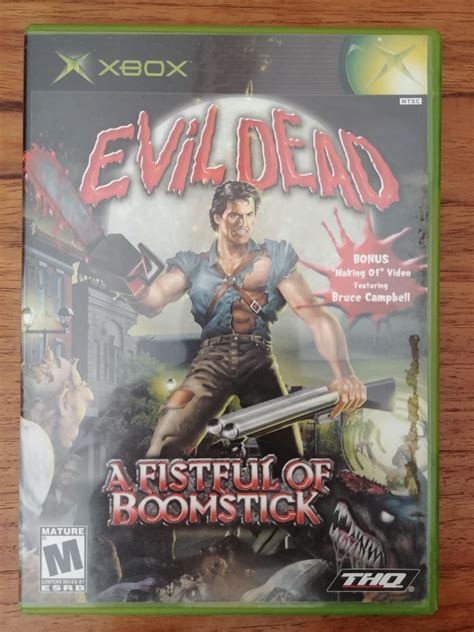 Evil Dead Fistful of Boomstick | Item, Box, and Manual | Xbox