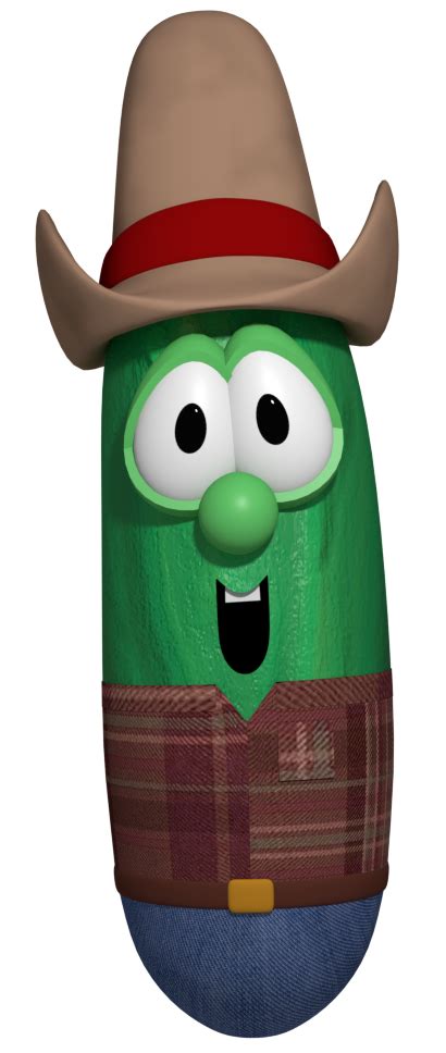 VeggieTales - Cowboy Larry Model Render by LuxoVeggieDude9302 on DeviantArt