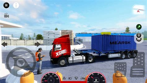 Container Transport Truck | Truck Driving Heavy Cargo - YouTube