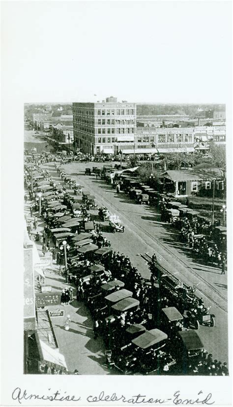 Armistice Day Parade, Enid, Oklahoma - The Gateway to Oklahoma History