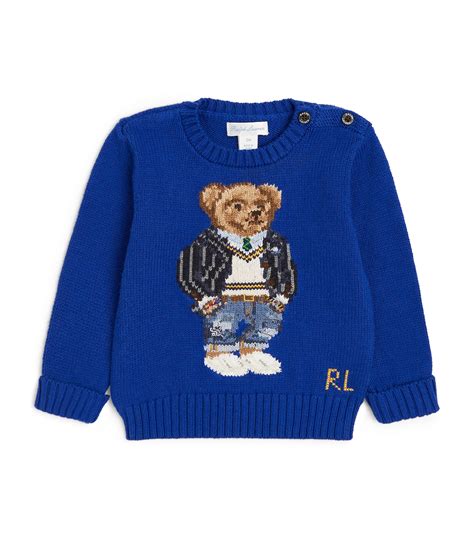 Polo Bear Sweater (6-14 Years)