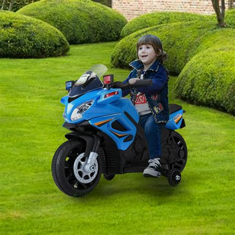 Lowestbest 6V Kids Electric Motorcycle, Kids Ride on Motorcycle ...