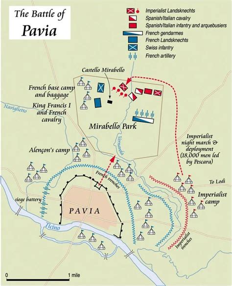 Battle Of Pavia - About History | Pavia, Battle, Francis i