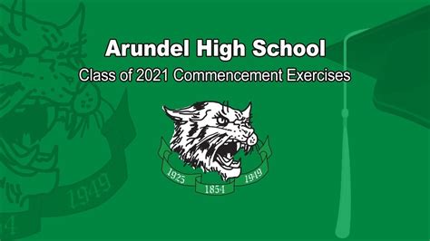 Arundel High School Commencement Exercises, June 8, 2021 - YouTube