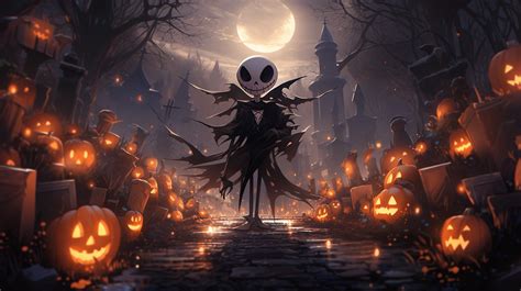 Jack Skellington Halloween Wallpaper with Psd + AI on Behance