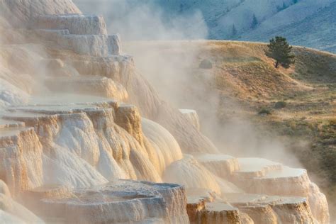 Mammoth Lower Terraces Area at Dawn - Duncan.co