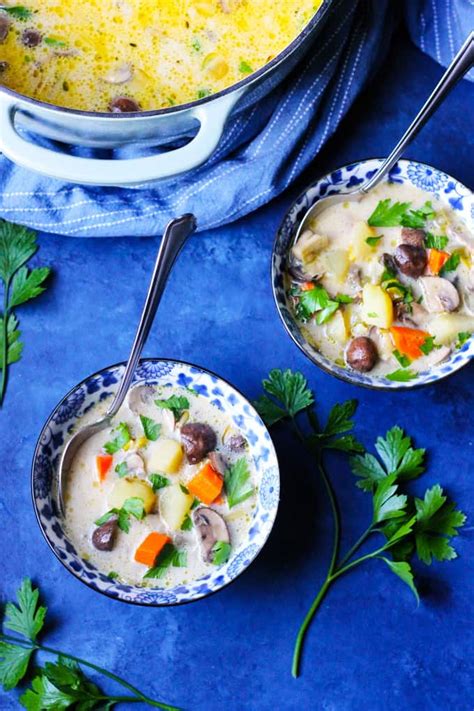 Polish Mushroom Soup with Yukon Gold Idaho® Potatoes - Eating European