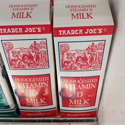 Trader Joe's Milk (Vitamin D) – We'll Get The Food