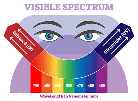 The Visible Spectrum: Overview With Colors Listed in Order of Increasing Wavelength | Color Meanings