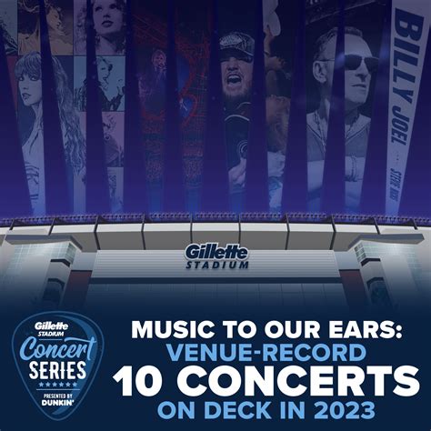 Gillette Stadium to host ten concerts in 2023 - What's Up Newp