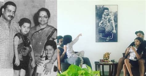 Three-in-one! Sukumaran family over the generations in this pic