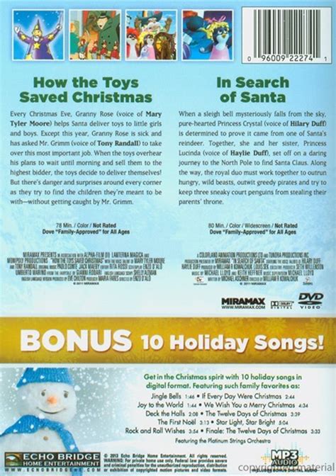 How The Toys Saved Christmas / In Search Of Santa (Double Feature) (DVD ...