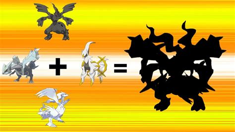 Pokemon Fusion Requests #93: Kyurem + Arceus + Zekrom + Reshriam - Legendary Fusion. - YouTube