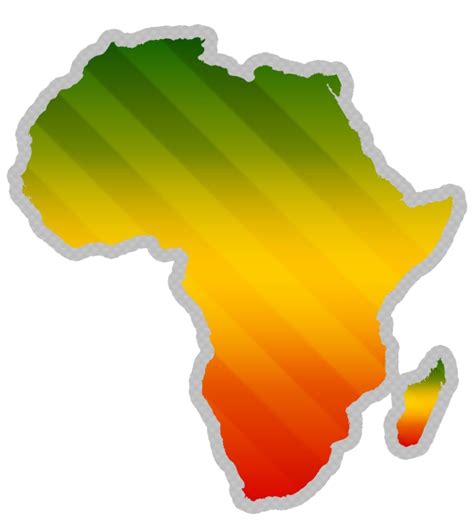 Africa Map PNG Pic - PNG All | PNG All