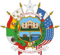 Texas, reverse side of state seal - vector image
