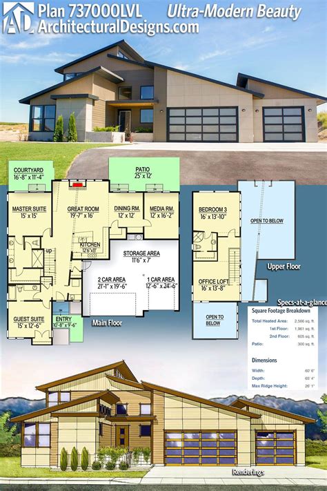 Modern House Plan Drawings