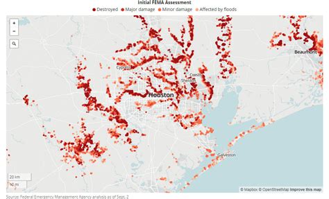 FEMA flood data shows Harvey's broad reach - Houston Chronicle