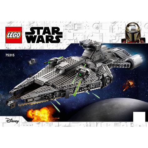 LEGO Imperial Light Cruiser Set 75315 Instructions | DD Bricks