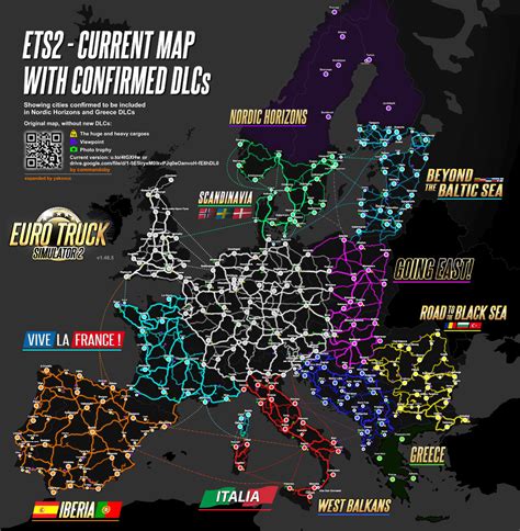 Current map including two confirmed DLCs [based on commandoby's map ...