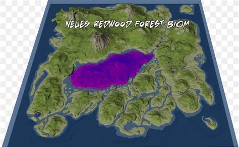 Redwood National And State Parks ARK: Survival Evolved Coast Redwood Map Redwoods, PNG ...