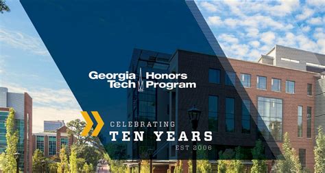 Celebrating 10 Years of the Honors Program at Tech | Office of Undergraduate Education