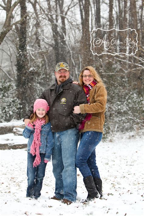 Snow Day Family Portraits! | Greenville SC Family Photographer - Amy Clifton Keely Photography