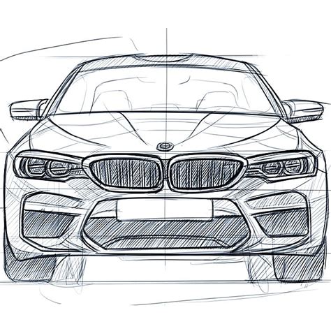 bmw m5 sketch by baaam7991 | Disegni di automobili, Disegni artistici ...