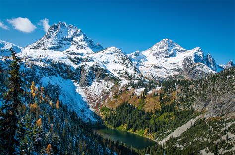 Corteo Peak and Black Peak, North Cascades, Washington | Greg Vaughn ...