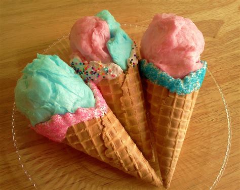 Cotton Candy Waffle Cones Chocolate Dipped Waffle Cones Ice | Etsy