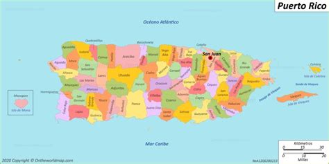 Mapa de Puerto Rico | Puerto Rico Mapas