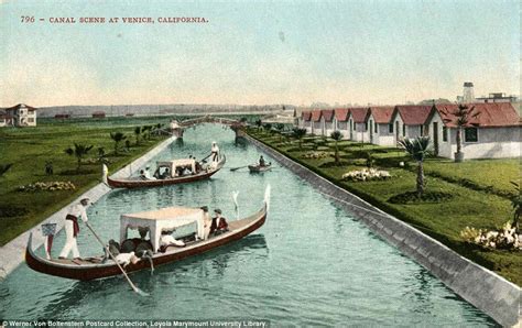 Venice, California's history shows canals hidden under the pavement