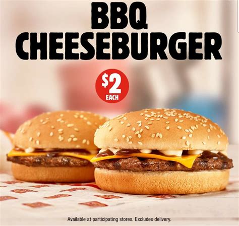 DEAL: Hungry Jack's - $2 BBQ Cheeseburger | frugal feeds