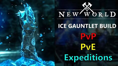 New World - Ice Gauntlet Build for HEALERS - Great Combo for Life Staff Users - YouTube