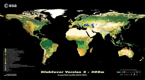 ESA - ESA global land cover map available online