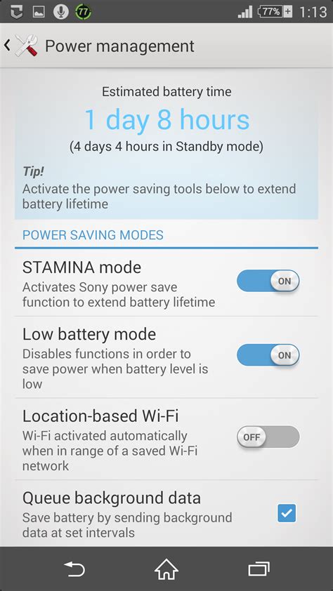 How to Get the Most Battery Life Out of a Sony Xperia Z Phone? | Tom's ...