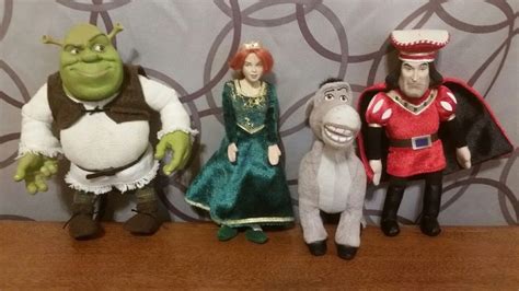 Dreamworks McFarlane Toys Shrek, Princess, Donkey, Lord Farquaad RARE ...