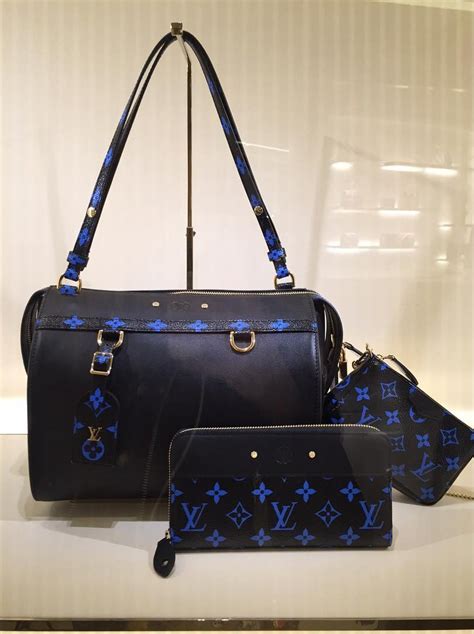 A Closer Look: Louis Vuitton Blue Monogram Canvas Bag Collection | Bragmybag
