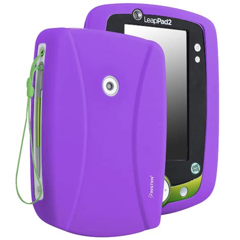 Insten Rubber Silicone Skin Gel Case Cover Compatible With LeapFrog Leappad 2, Purple - TVs ...