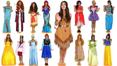 Every Disney Princess Costume Ever for Halloween. Totally TV - YouTube