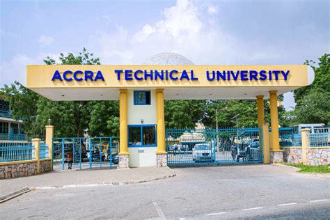 Accra Technical University Courses And Fees | 2025/2025 - National ...