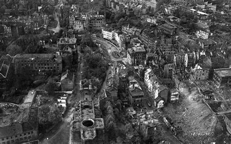 Battle of Aachen, the first captured German city. October, 1944. : r ...