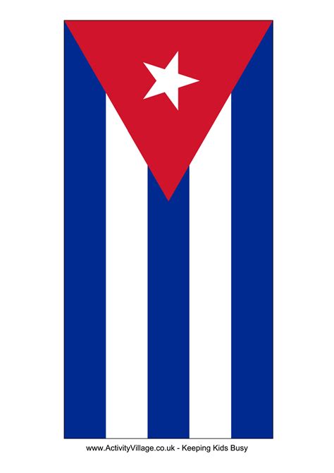 Cuba Flag | Templates at allbusinesstemplates.com