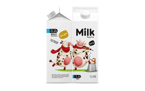 Taha Fakouri Creates New Milk Packaging Design Concept - World Brand Design Society