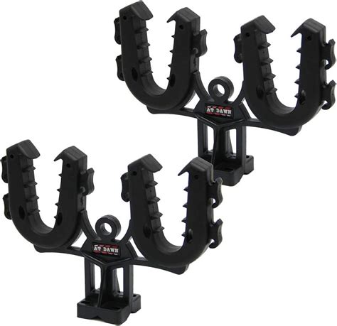 Gun Mount ATV Rack Grip Rifle Holder UTV Double Bows Shotgun Hunting ...