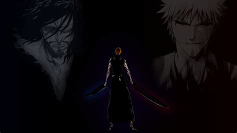 Ichigo Kurosaki Dual Zangetsu Wallpaper by Bankaii94 on DeviantArt