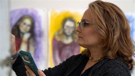 Jeffrey Epstein survivor paints portraits of other survivors: 'Each one ...