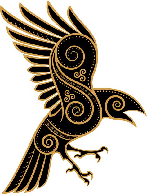 Ravens in Norse Mythology- Your Guide to the Viking Nordic Raven