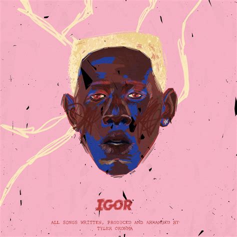 Igor - Tyler the Creator. Illustrated album art by me | Album art design, Album art, Tyler the ...