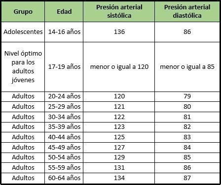 Presion Arterial Normal Por Edad | Renew Physical Therapy