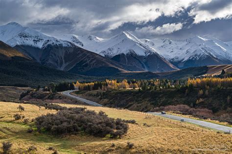 Fall season in the Southern Alps of Arthurs Pass, New Zealand » www ...